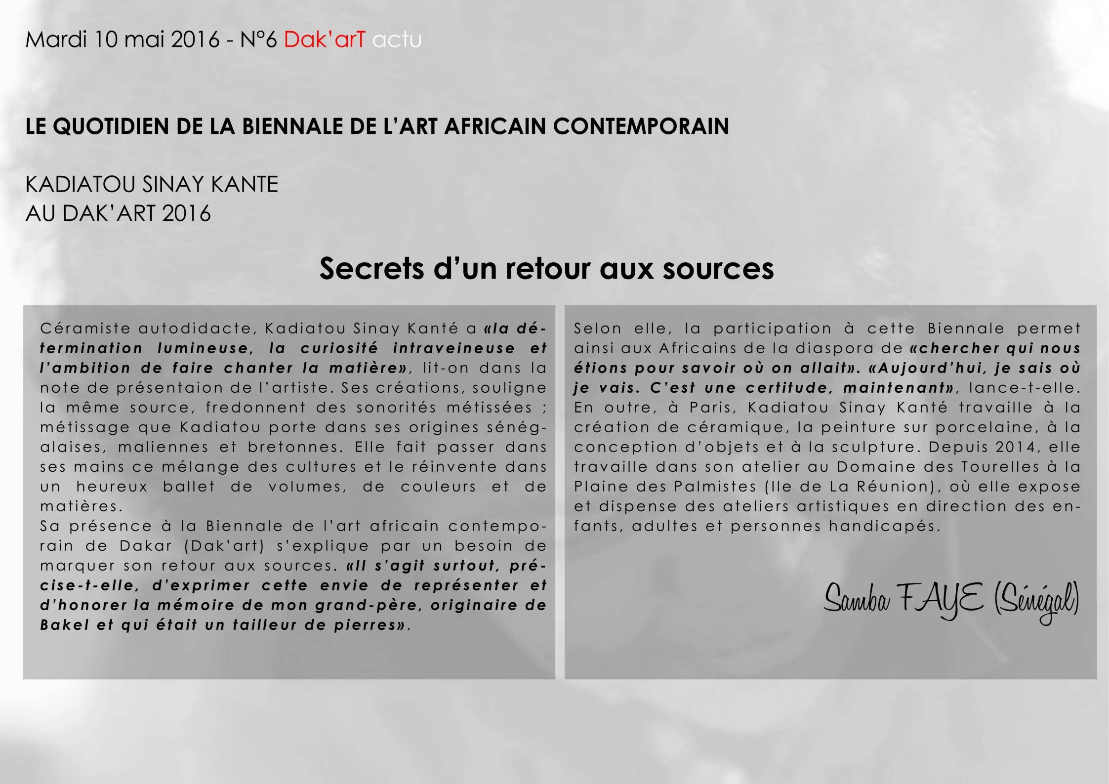 MADAK - article le quotidien -